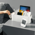 Bedside Storage Caddy with Hooks