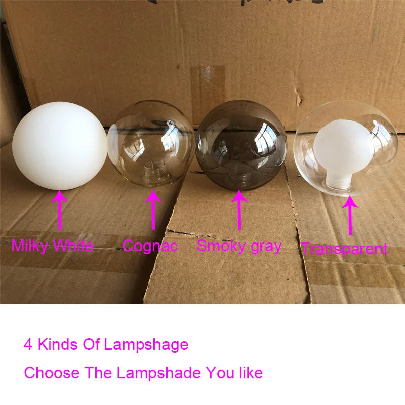 Modern Gold Glass Pendant Lighting