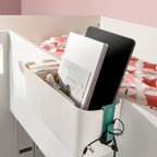 Bedside Storage Caddy with Hooks