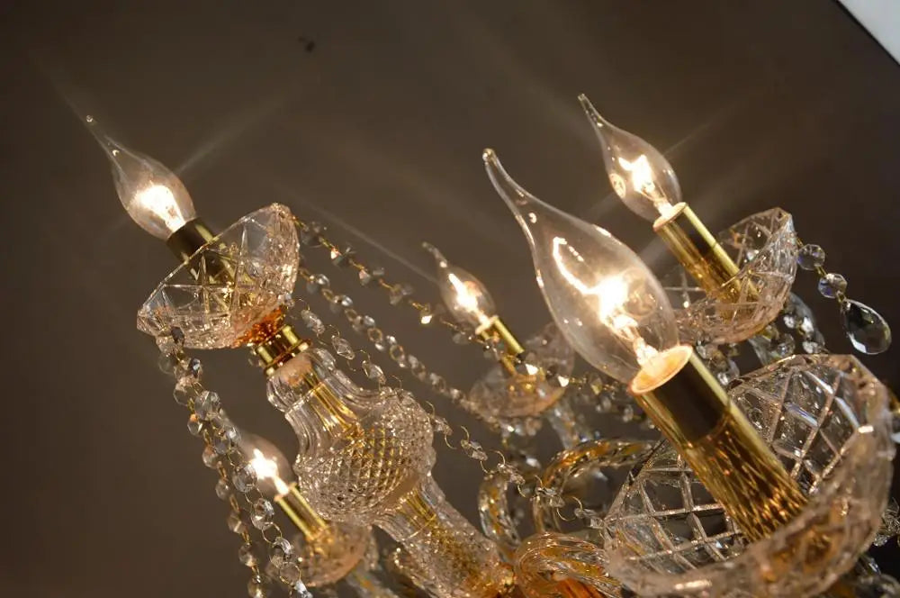 Luxury Crystal Floor Lamp