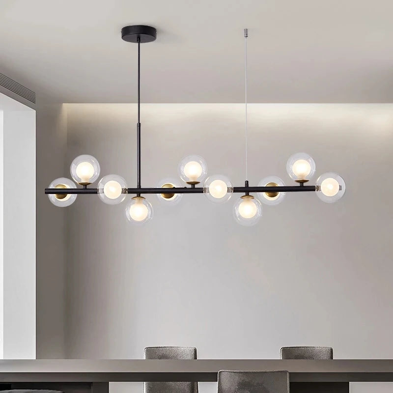 Modern Gold Glass Pendant Lighting