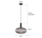 Colorful Glass Vintage Pendant Light