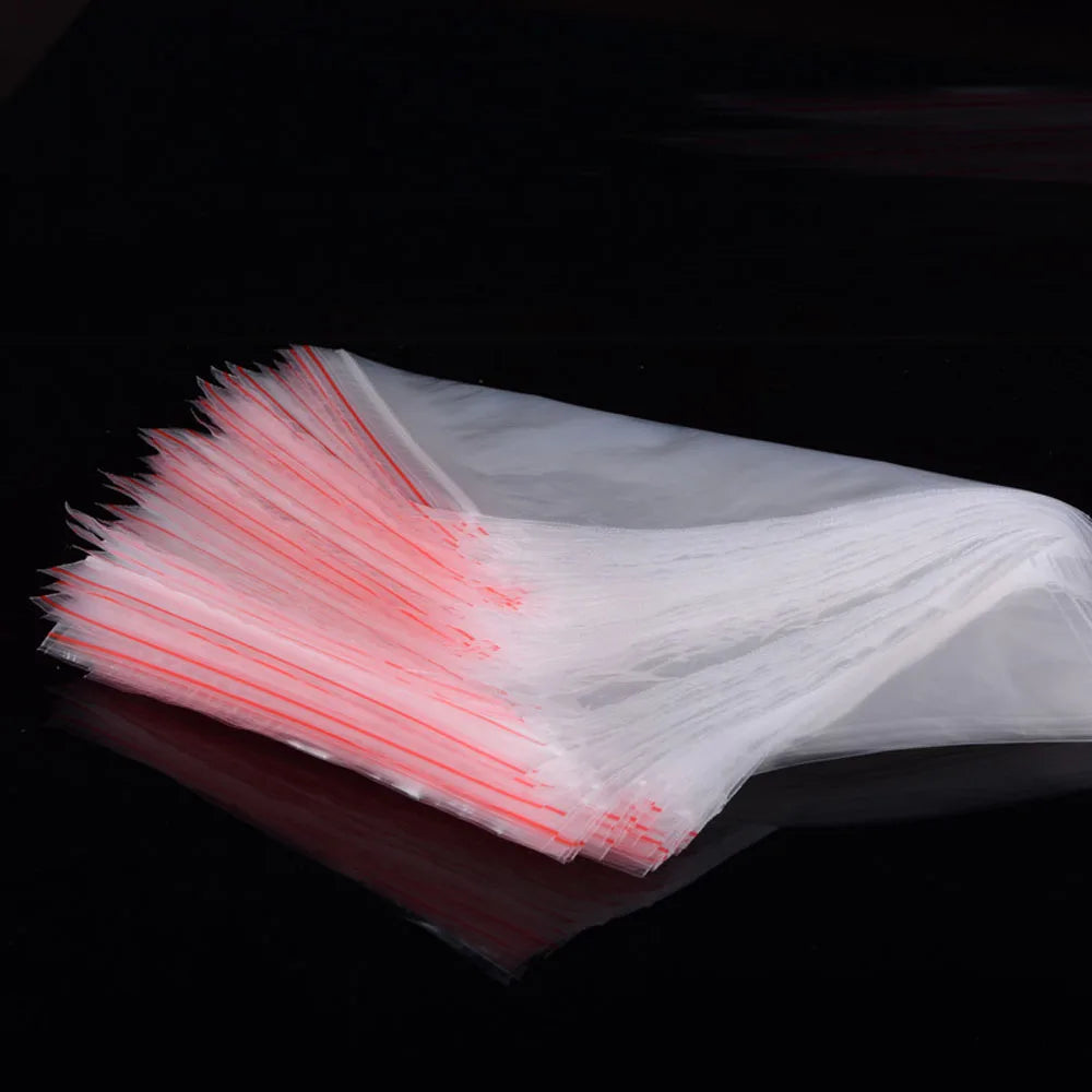 Reclosable Transparent Zip Lock Bags