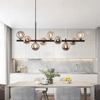 Modern Gold Glass Pendant Lighting
