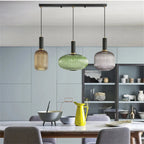 Colorful Glass Vintage Pendant Light