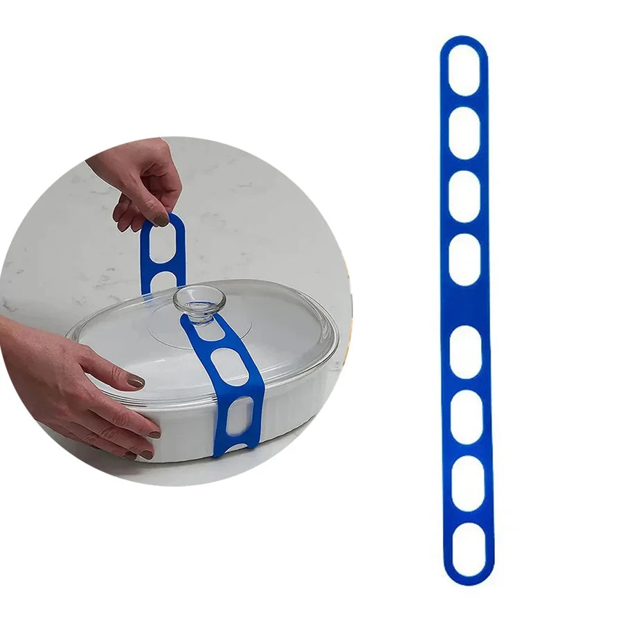 Flexible Silicone Lid Strap Holder