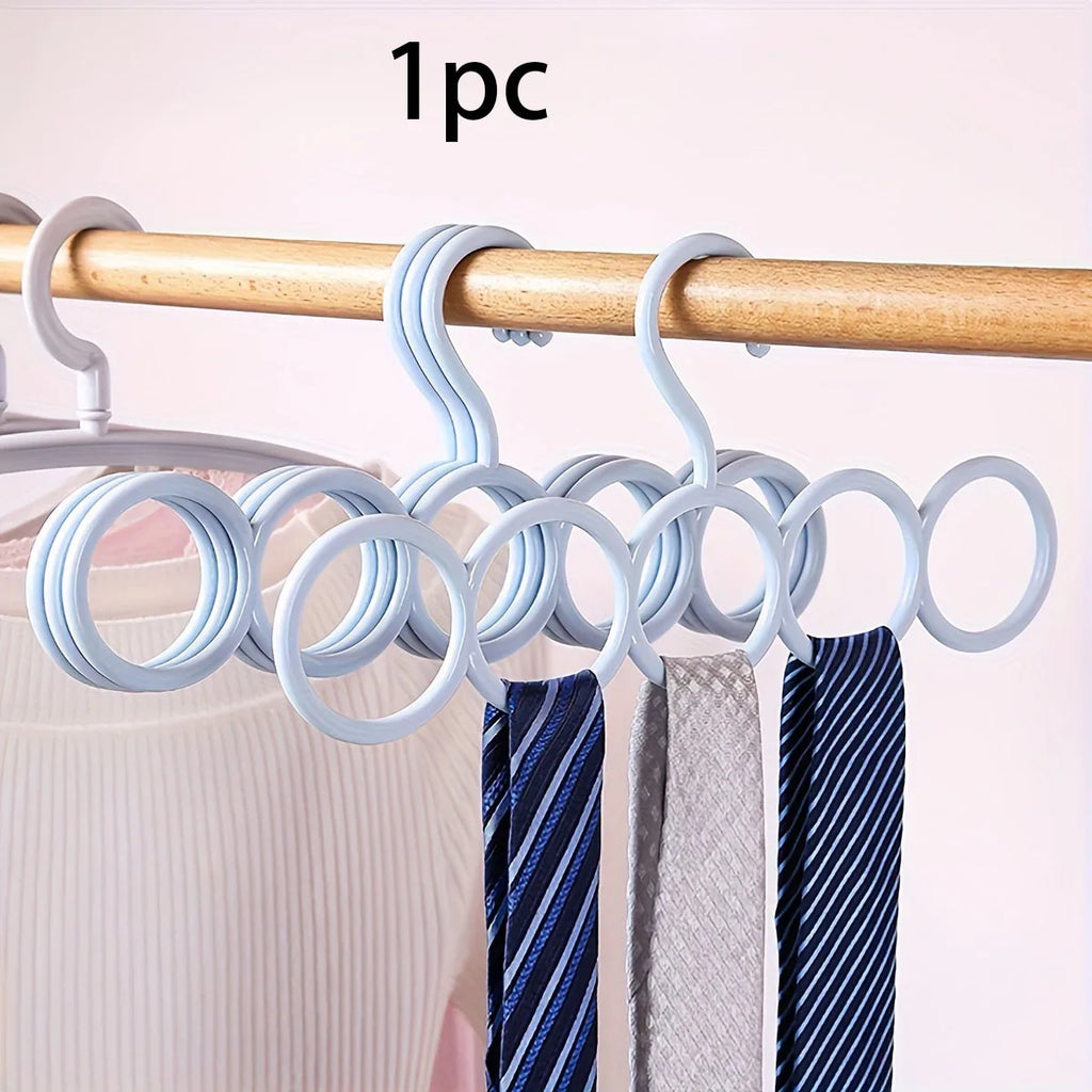 Five-Ring Multi-Function Closet Hanger