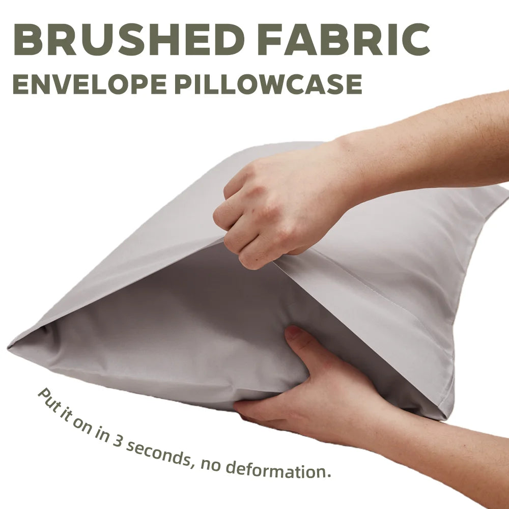 2-Pack Cooling Microfiber Pillowcases