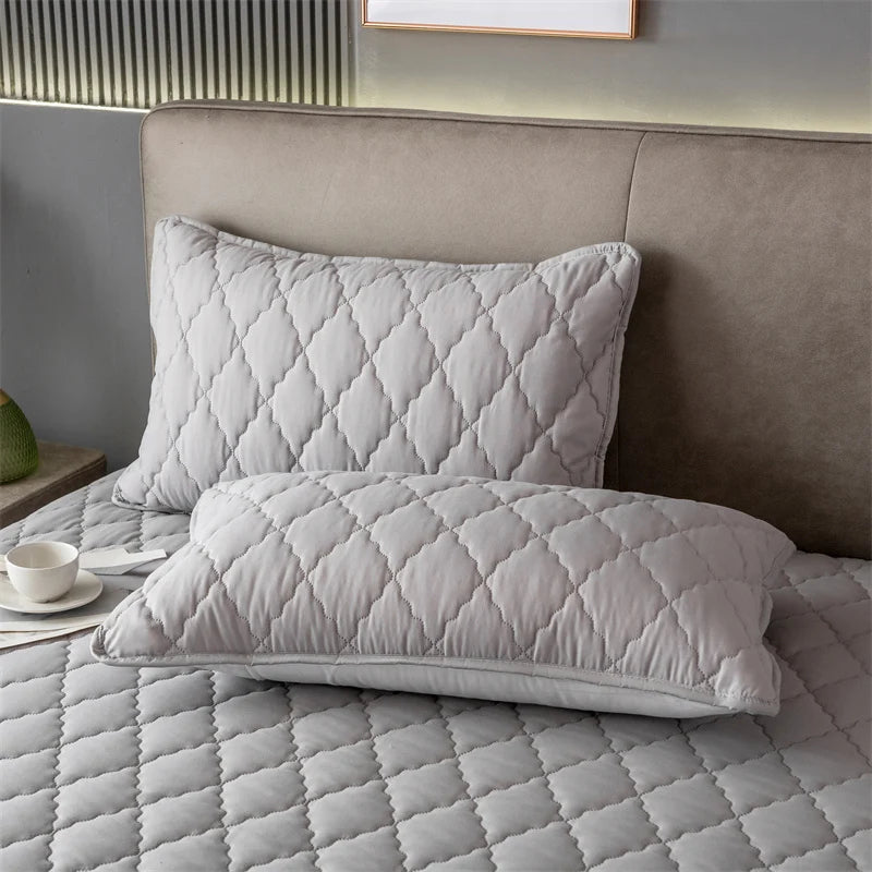 Luxury Quilted Waterproof Pillow Protector