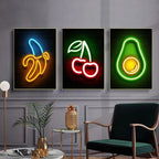 Vibrant Fruit Canvas Wall Art