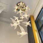 LED Bird Pendant Chandelier