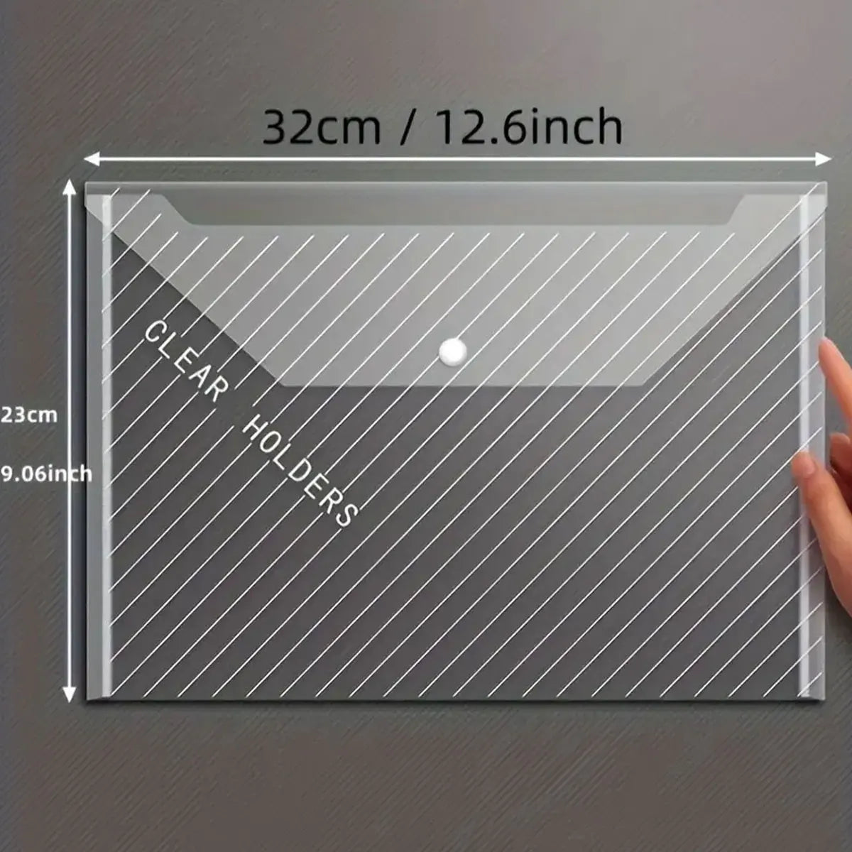 Transparent A4 Document Storage Bags