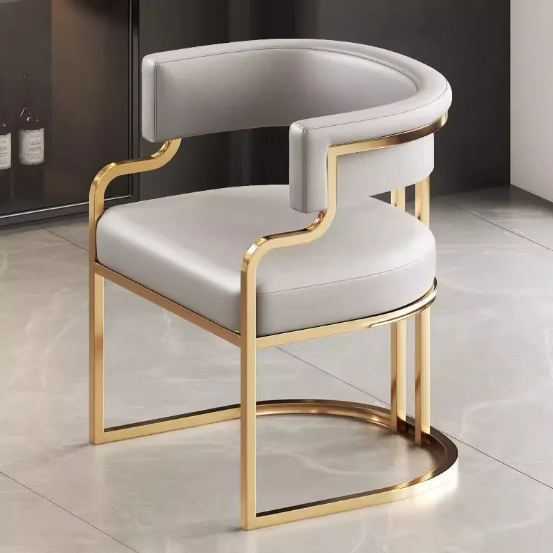 Luxury Modern Cushioned Accent Chair