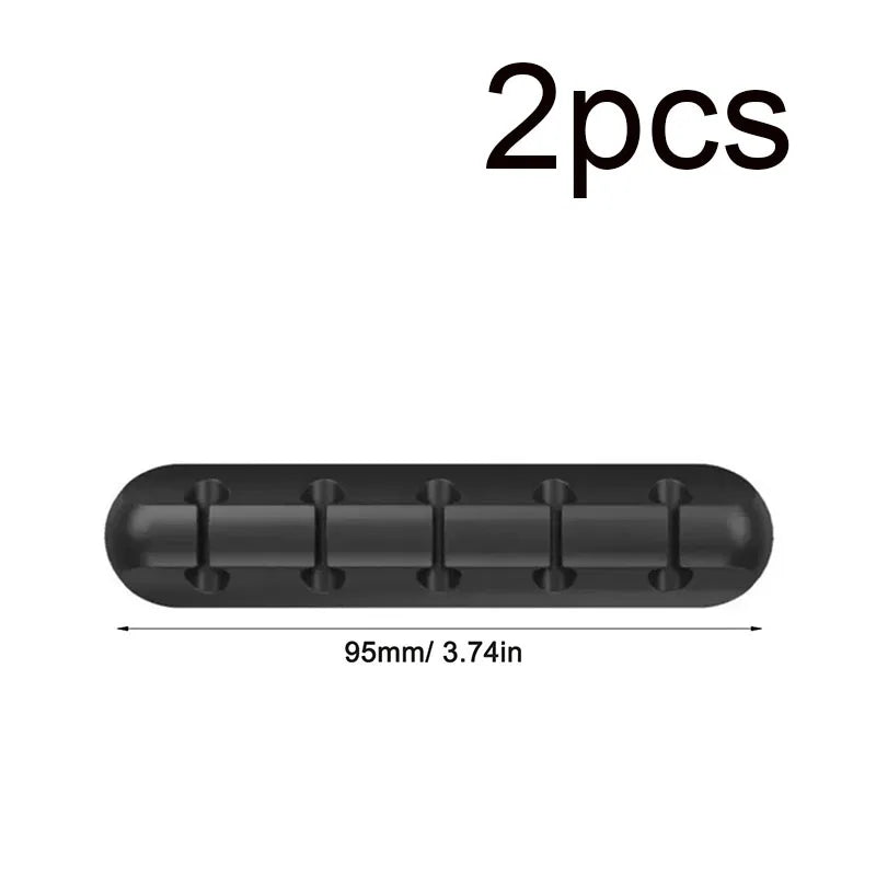 Silicone Cable Management Clips