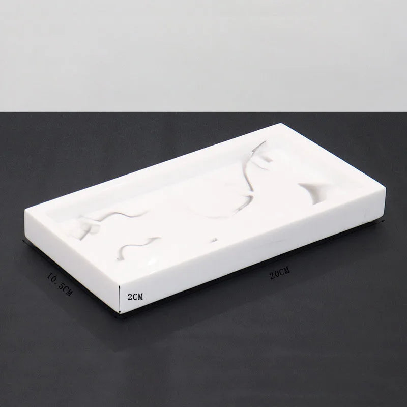 Marble Resin Storage Tray