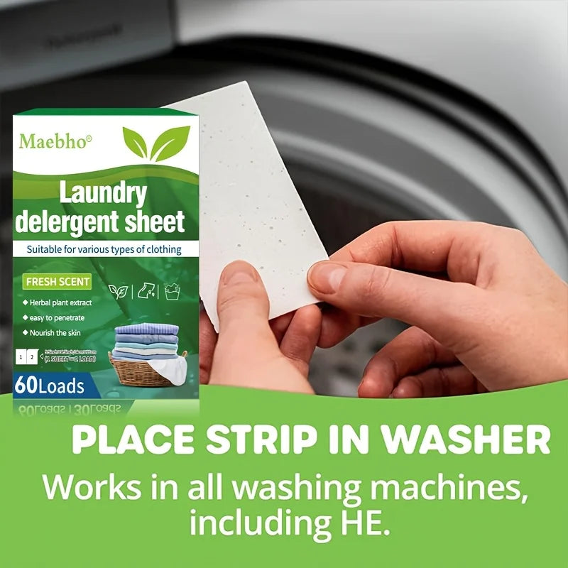 Ultra Cleaning Laundry Sheets Fresh