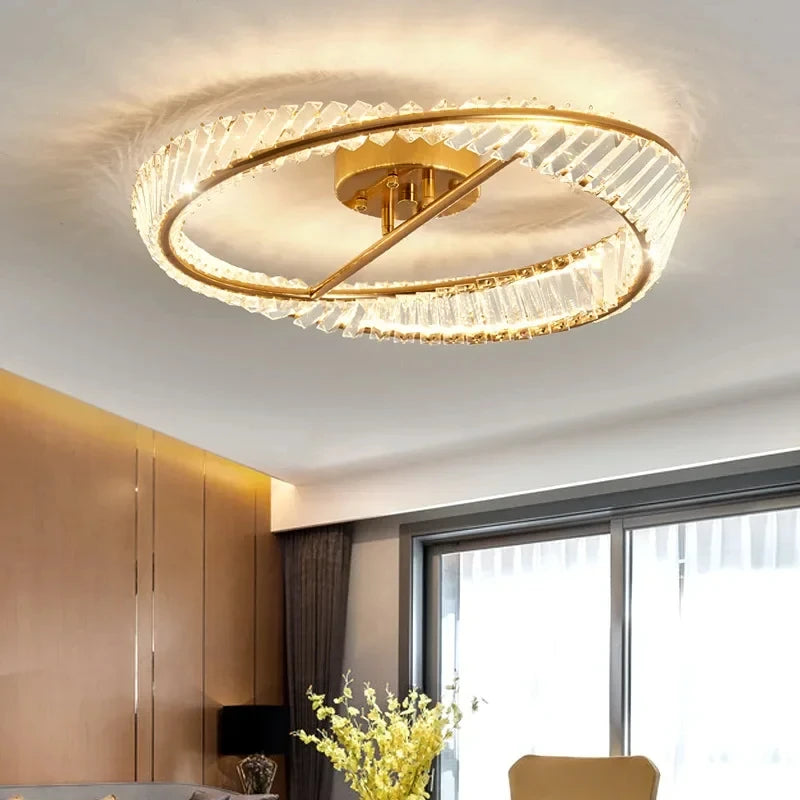 Luxury Crystal LED Ceiling Chandelier