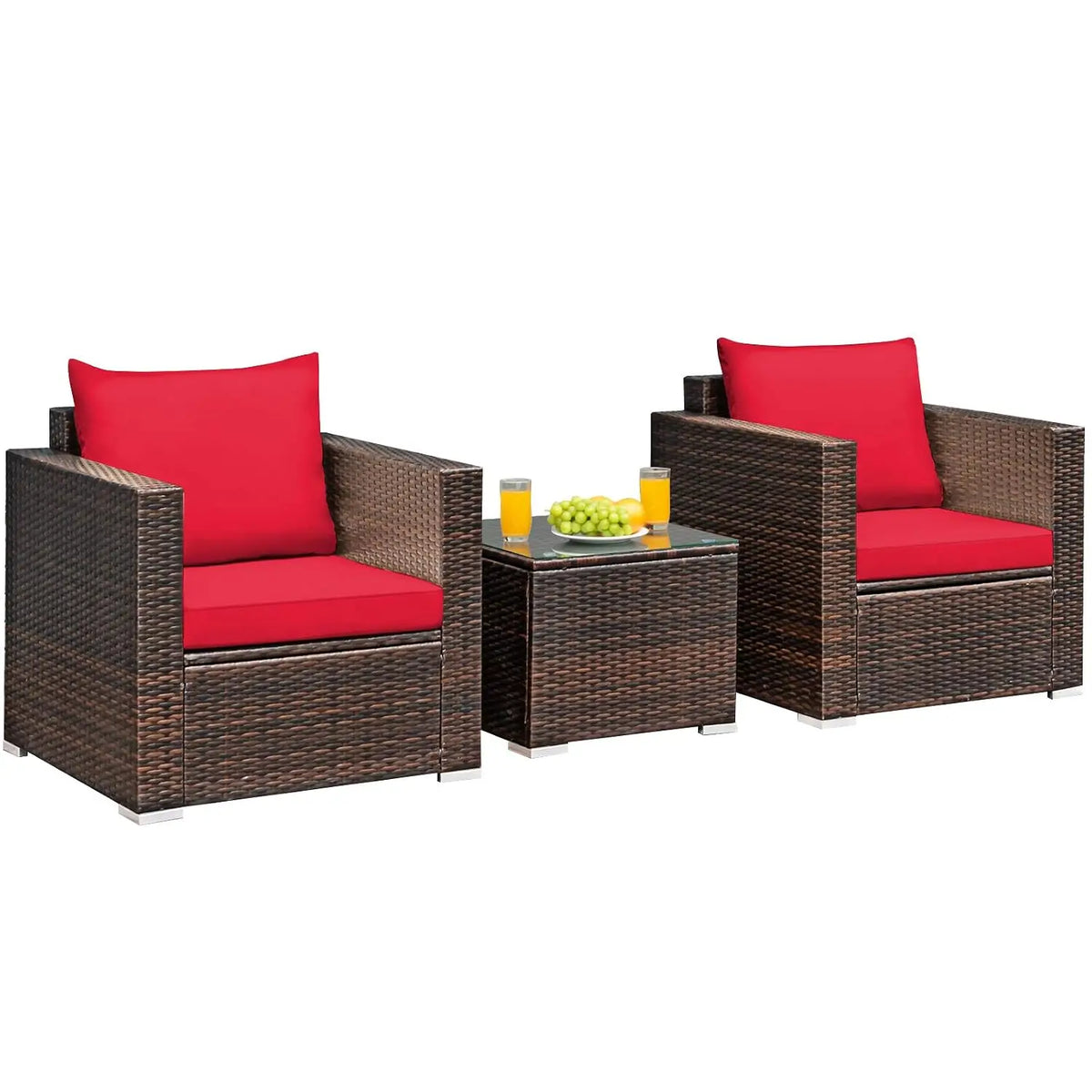 Premium Rattan Patio Set