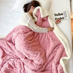 Luxury Coral Fleece Blanket