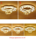 Luxury Crystal LED Ceiling Chandelier