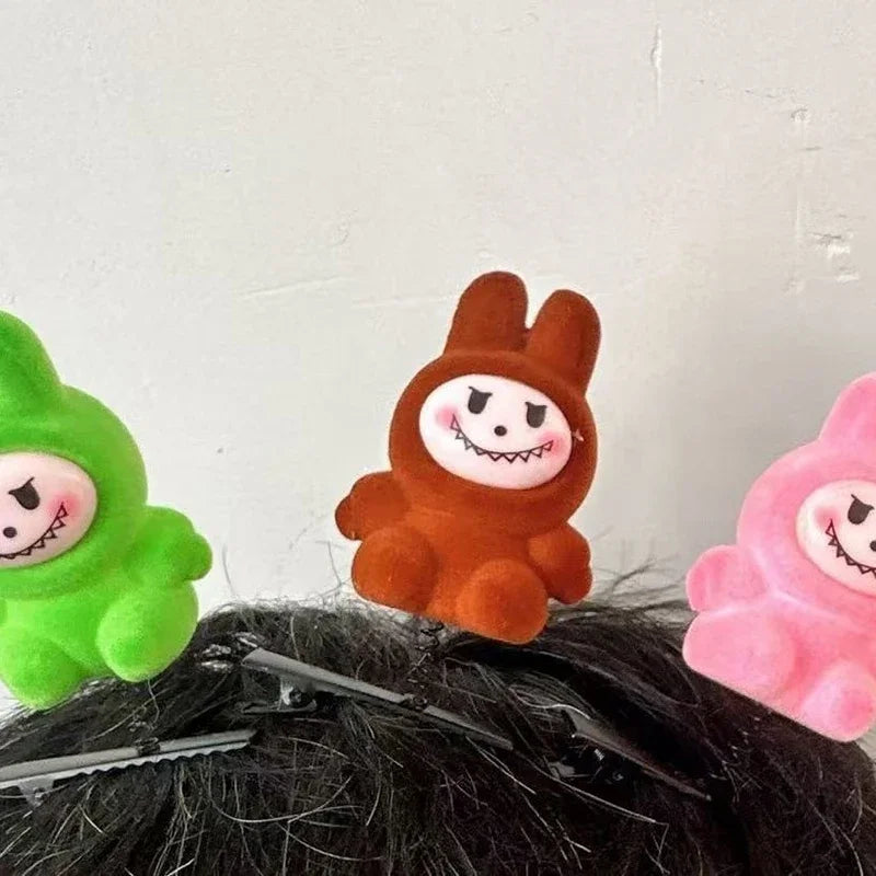 LABUBU FAN 5Pcs New Hair Clips