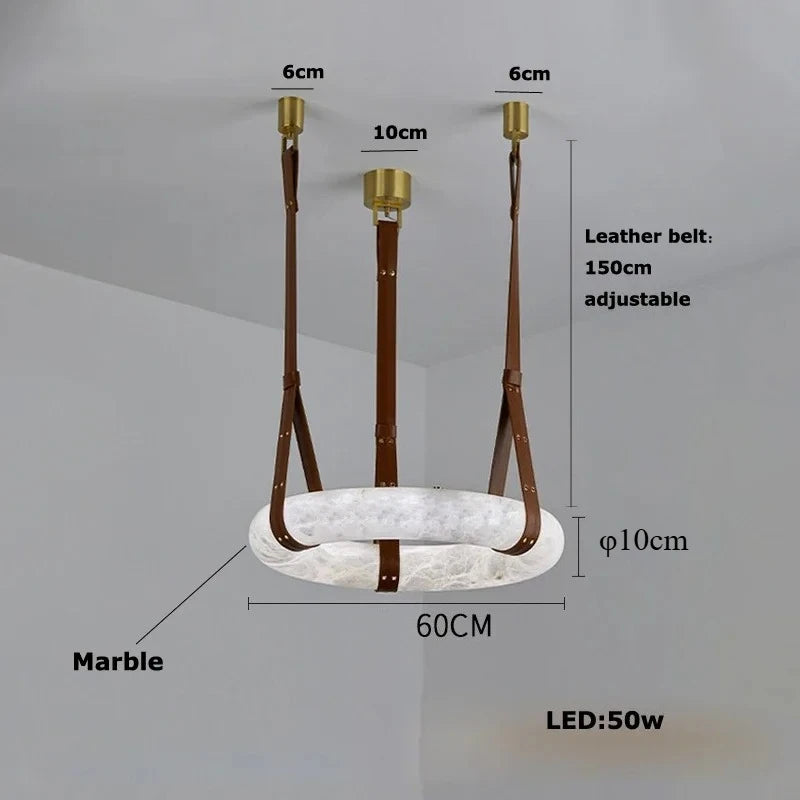 Modern Marble Pendant Light Ceiling