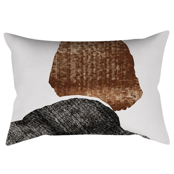 Stylish Nordic Printed Lumbar Cover