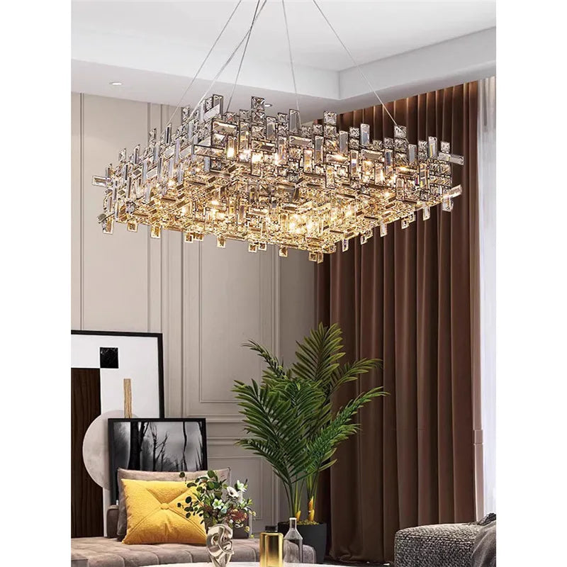 Luxury Italian Crystal Chandelier