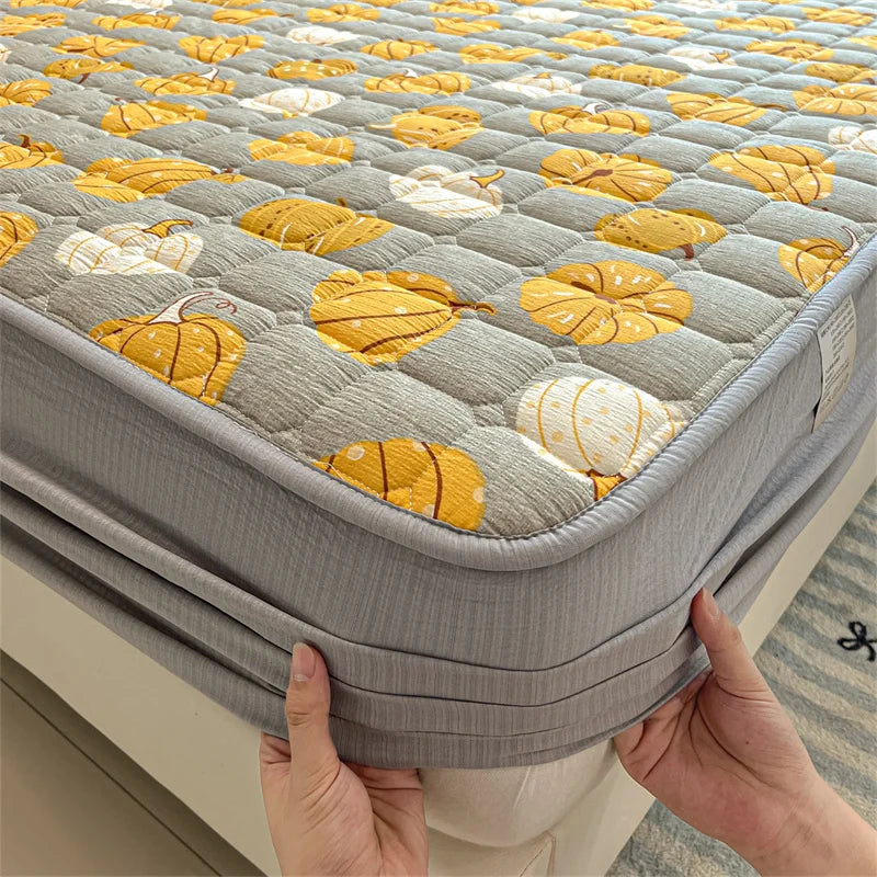 Waterproof Anti-Mite Fitted Mattress Protector