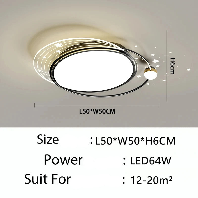 Modern LED Ceiling Lamp Dimmable