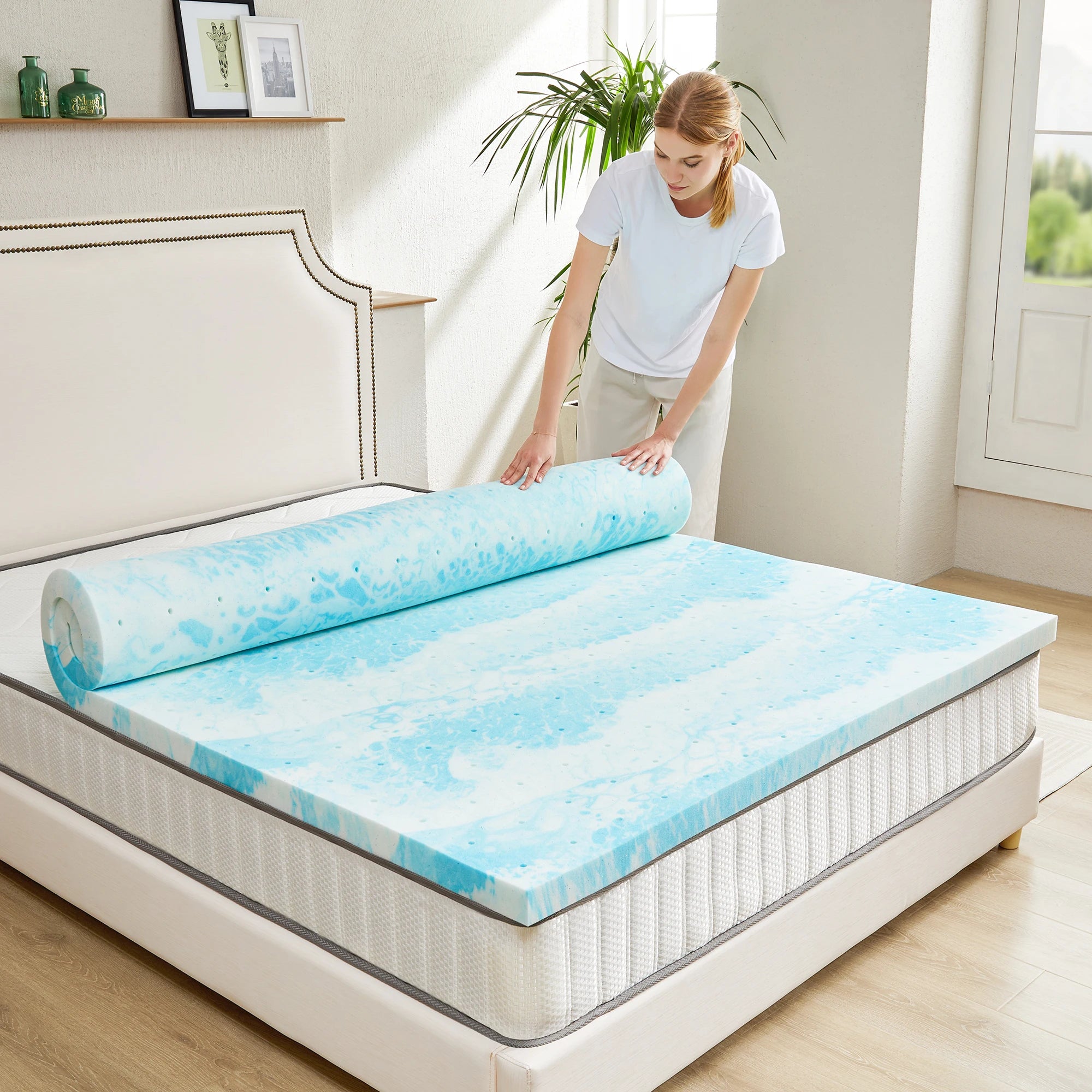 3 Inch Gel Memory Foam Topper