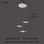 LED Bird Pendant Chandelier