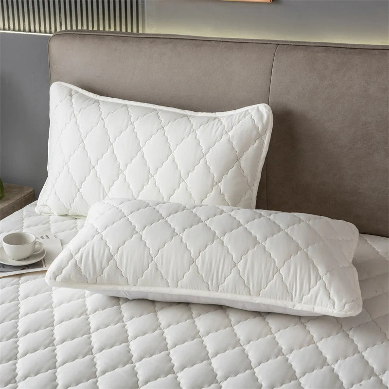 Luxury Quilted Waterproof Pillow Protector
