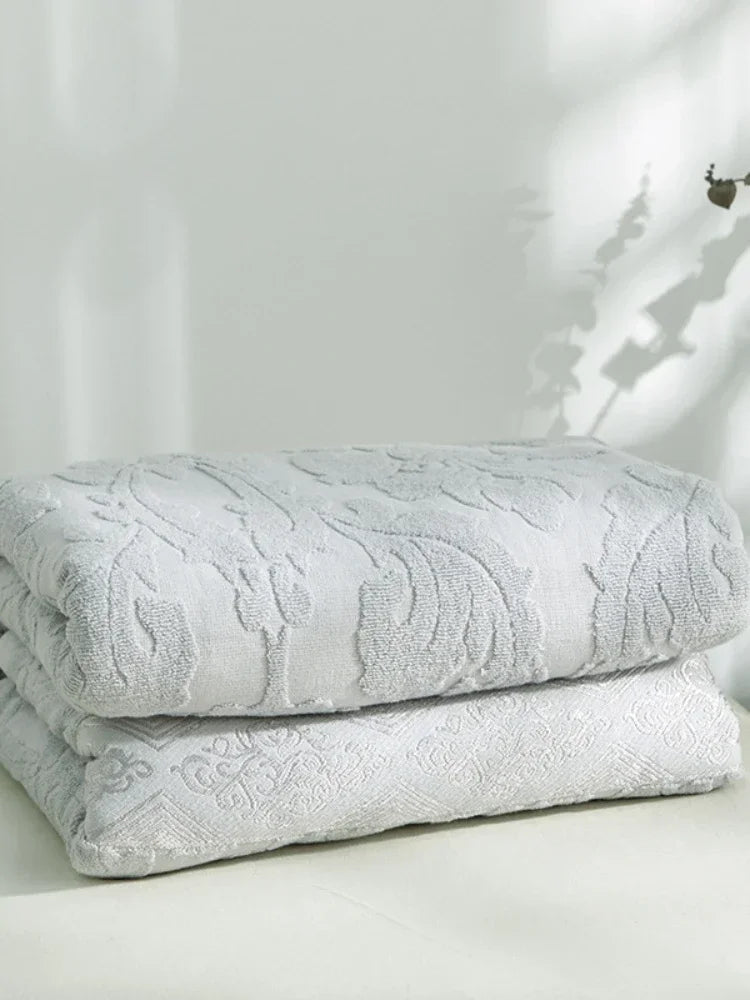 Jacquard Cotton Summer Throw Blanket