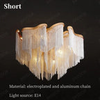 Luxury Tassel Chain Ceiling Chandelier