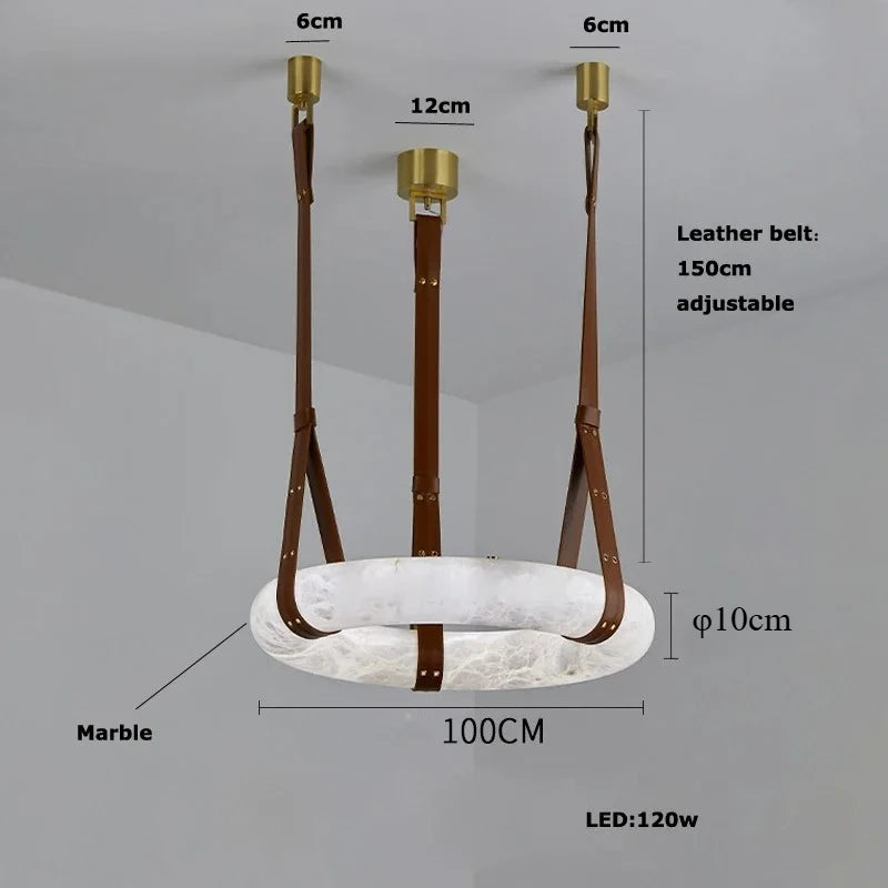 Modern Marble Pendant Light Ceiling