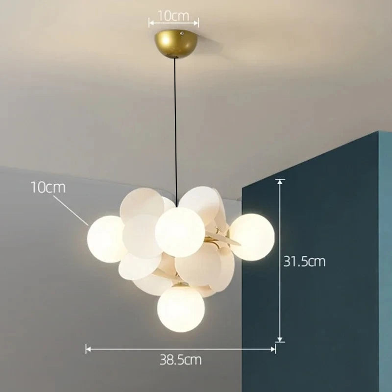 Colorful Branch LED Chandelier