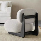Luxury Velvet Nordic Armchair