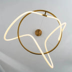 Modern Minimalist Hose Chandelier
