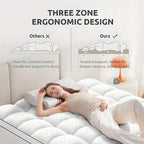 Extra Thick Cooling Mattress Topper