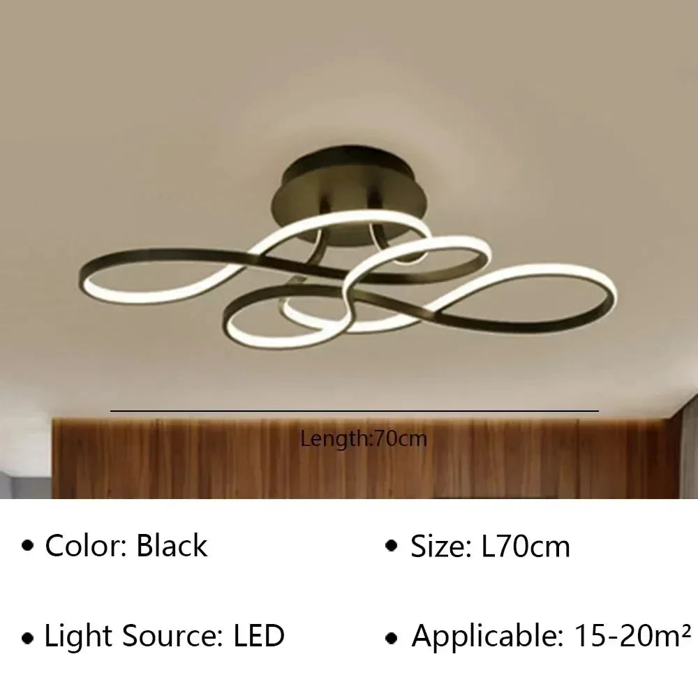 Modern LED Smart Ceiling Chandelier