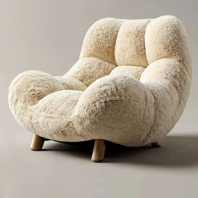 Luxury Velvet Ergonomic Living Chair