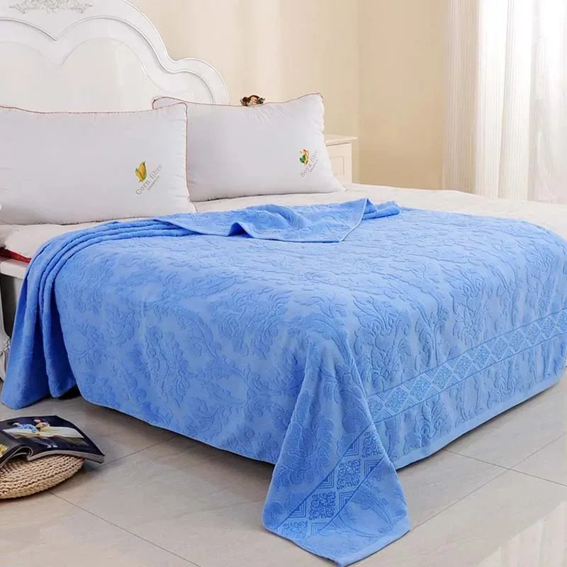 Jacquard Cotton Summer Throw Blanket
