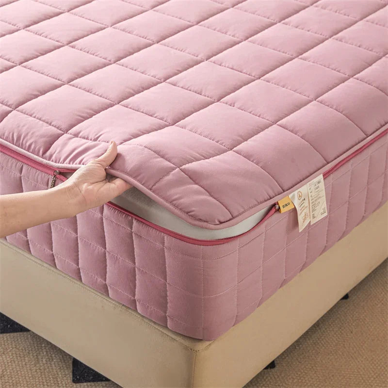 Premium Zippered Anti-Mite Mattress Protector