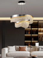 Luxury Crystal LED Pendant Chandelier
