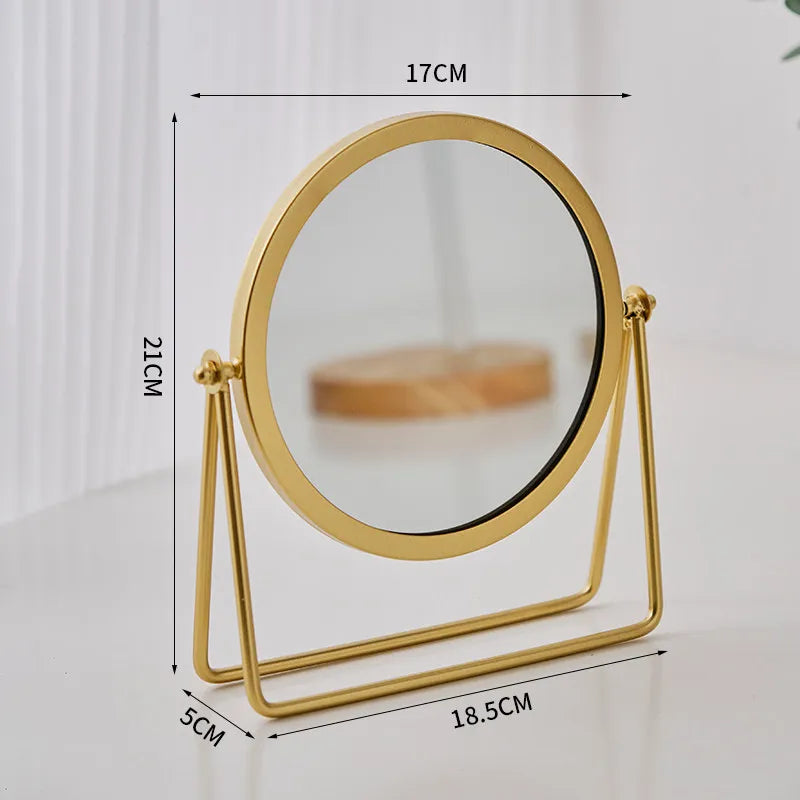 Nordic Round Vanity Desk Mirror