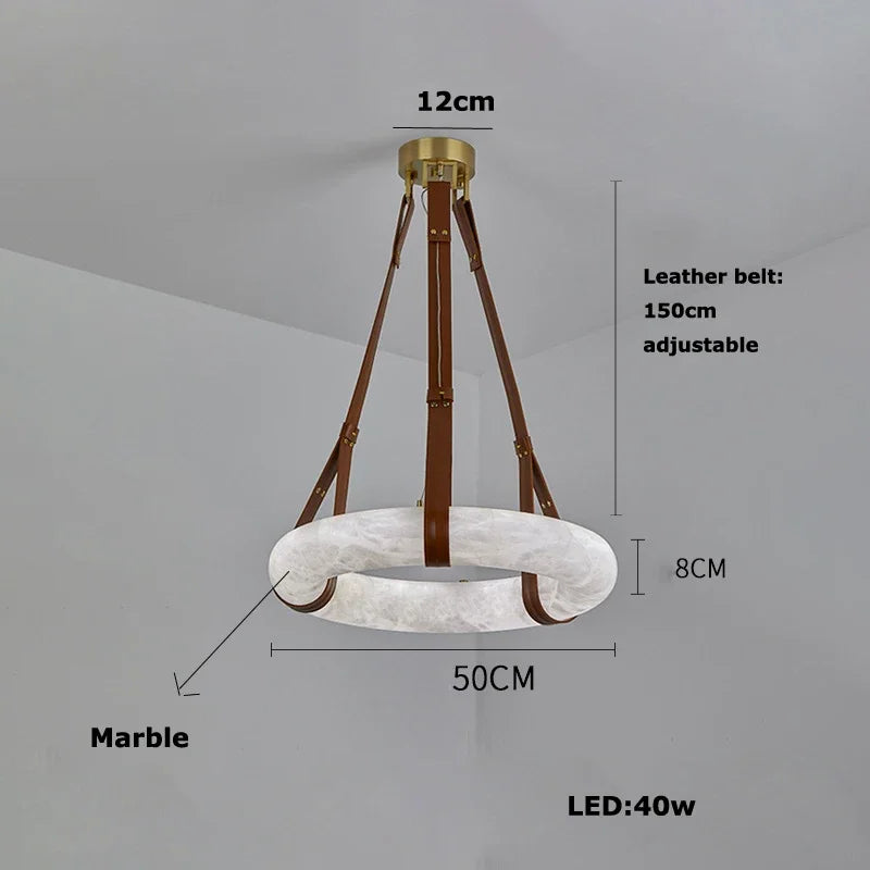 Modern Marble Pendant Light Ceiling