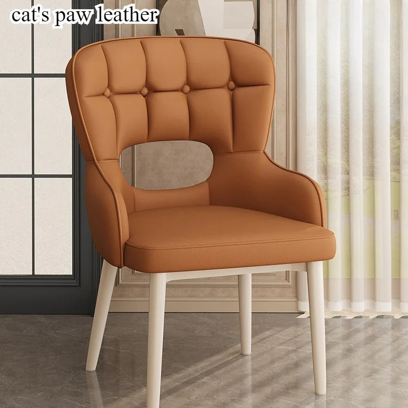 European High-Back Dining Chair