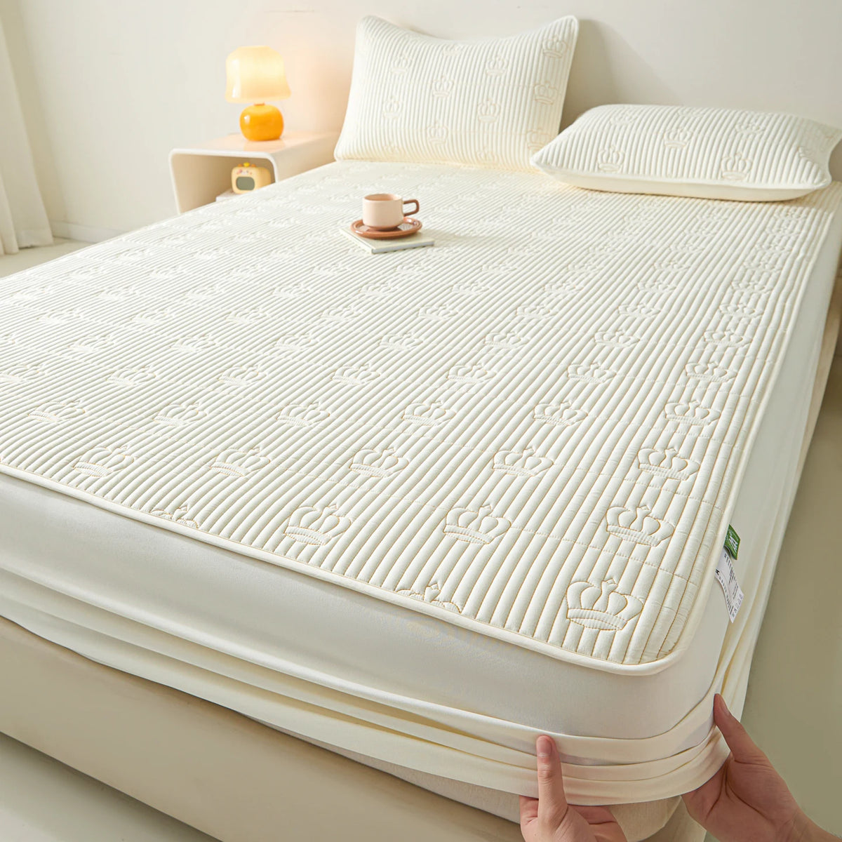 Antimicrobial Quilted Mattress Protector