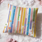 Premium Reversible Striped Cushion
